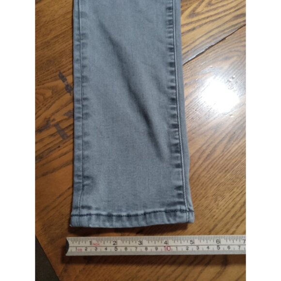 UNIQLO Jeans Mens 30 X 32.50 Gray Grey TAPERED ?  Used Summer Winter Taper Work - Picture 4 of 11